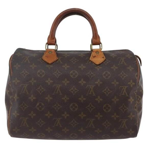 LOUIS VUITTON Monogram Speedy 30 Hand Bag - Picture 3 of 16